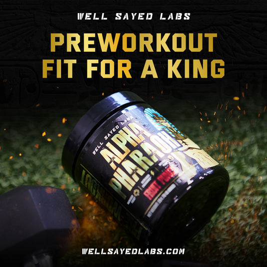 Unleash Your Inner Beast with Alpha Pharaoh Preworkout: The Ultimate Energy Boost for Intense Workouts