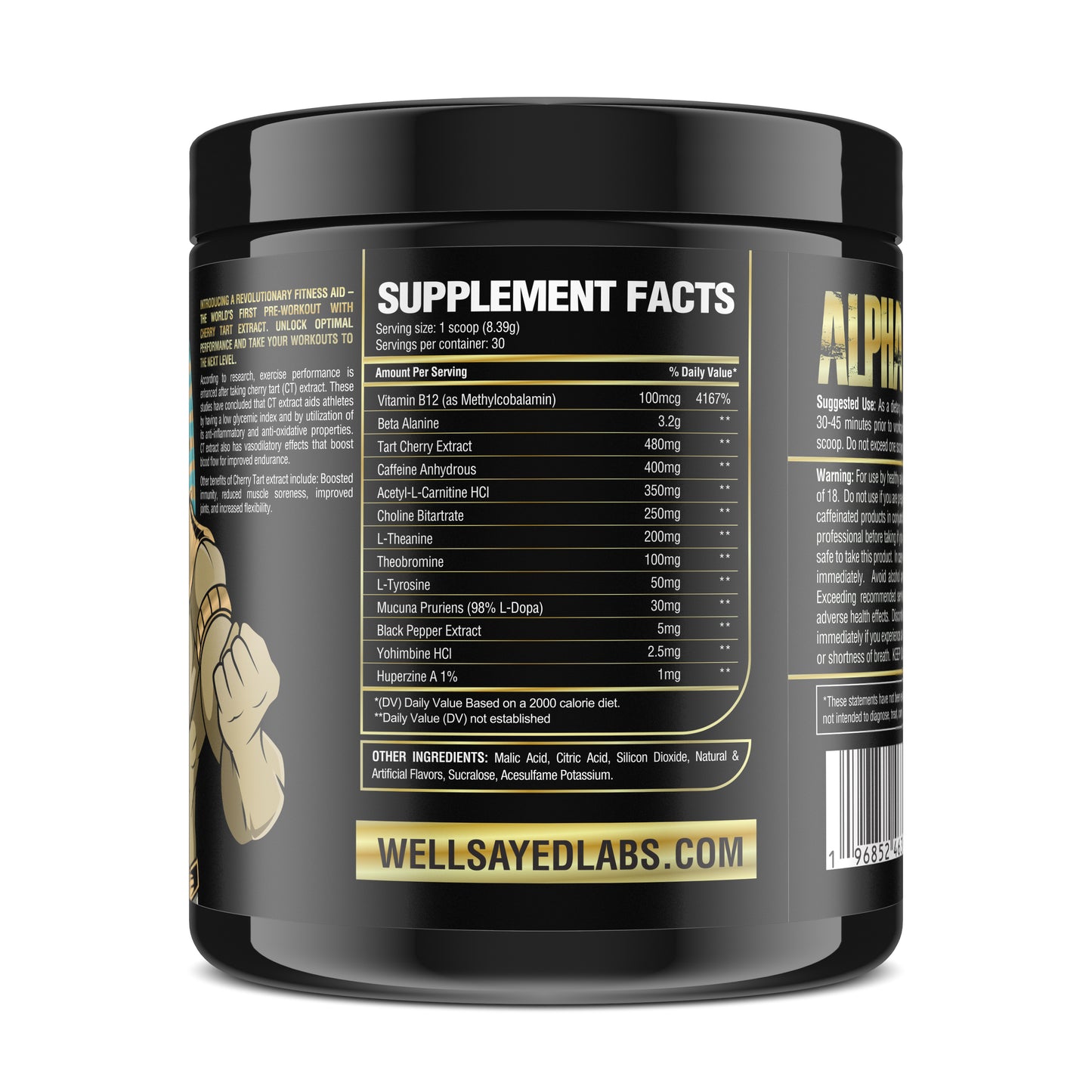 Alpha Pharaoh Pre-Workout – Well Sayed Labs