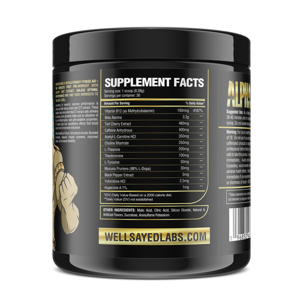 Alpha Pharaoh Pre-Workout                                                                                                     For Your Toughest Workouts.